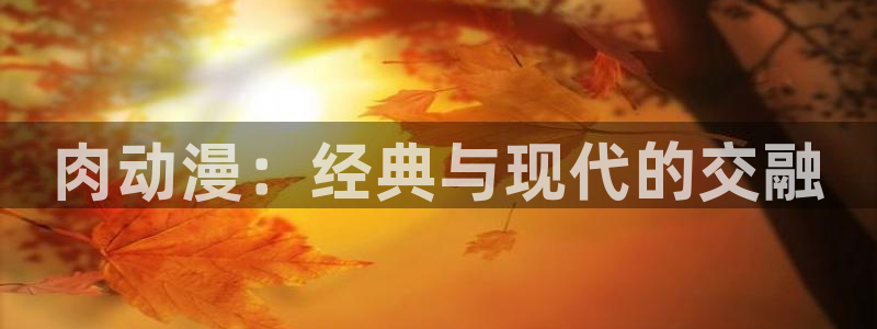 阿吧动漫：肉动漫：经典与现代的交融